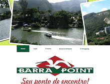Tablet Screenshot of barrapointshopping.com.br